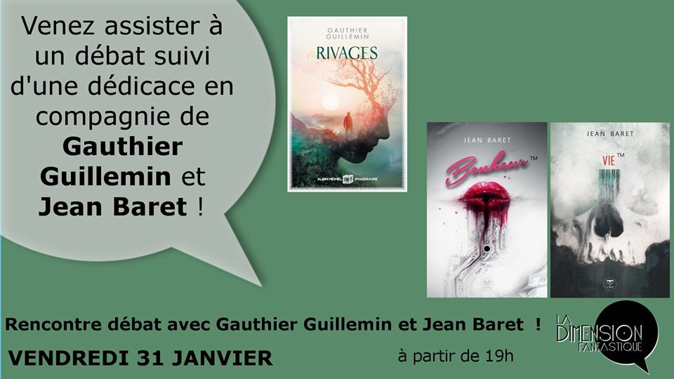 Rencontre-débat avec Jean Baret et Gauthier Guillemin